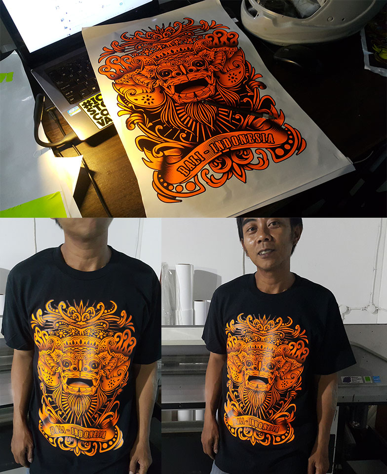 kaos barong bali stabilo